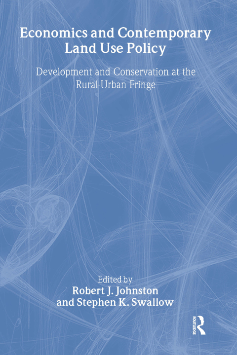 Cover image for book Economics and Contemporary Land Use Policy
