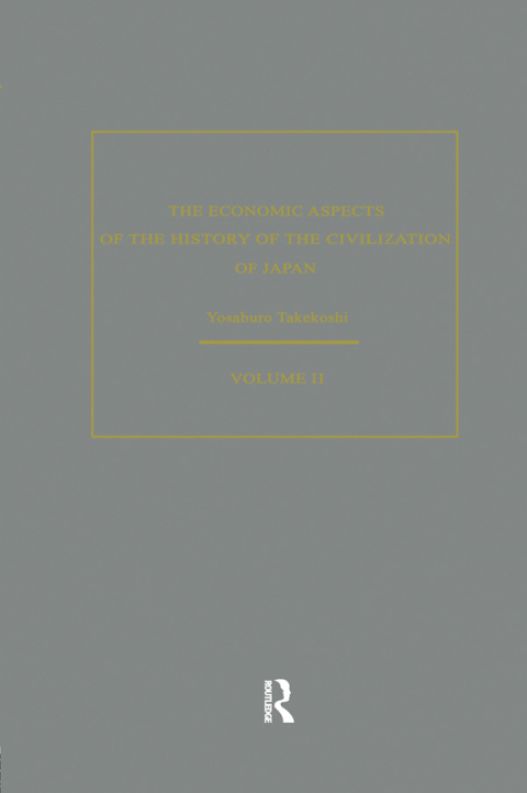 Cover image for book The Economic Aspects of the History of the Civilization of Japan