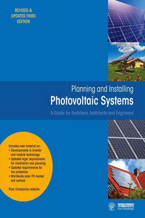 Cover image for book Planning and Installing Photovoltaic Systems