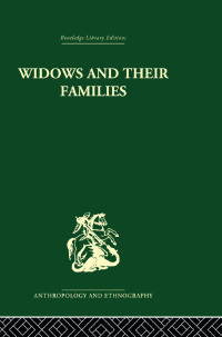 Cover image: Widows and their families 1st edition 9781138861893