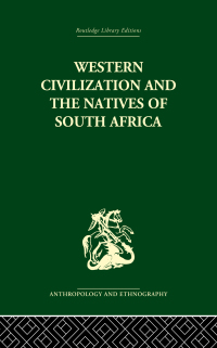 Cover image: Western Civilization in Southern Africa 1st edition 9780415330039
