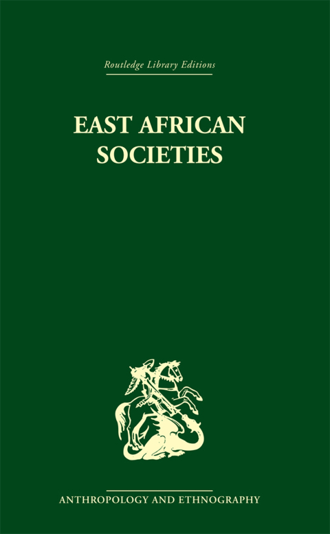 Cover image for book East African Societies
