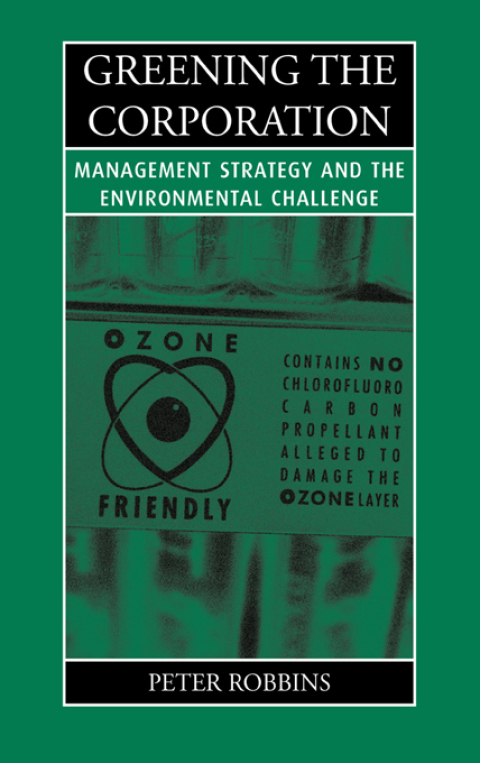 Cover image for book Greening the Corporation