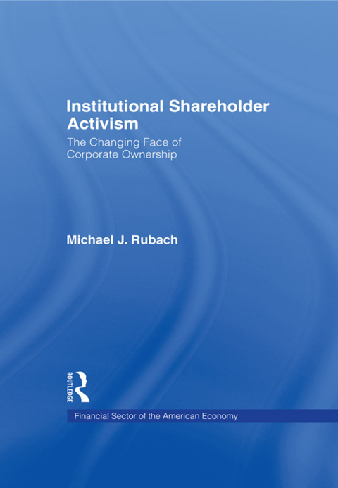 Cover image for book The Changing Face of Corporate Ownership