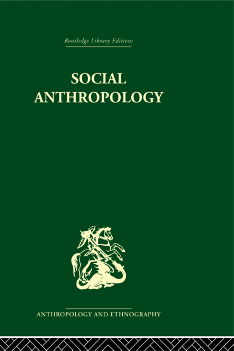 Cover image for book Social Anthropology