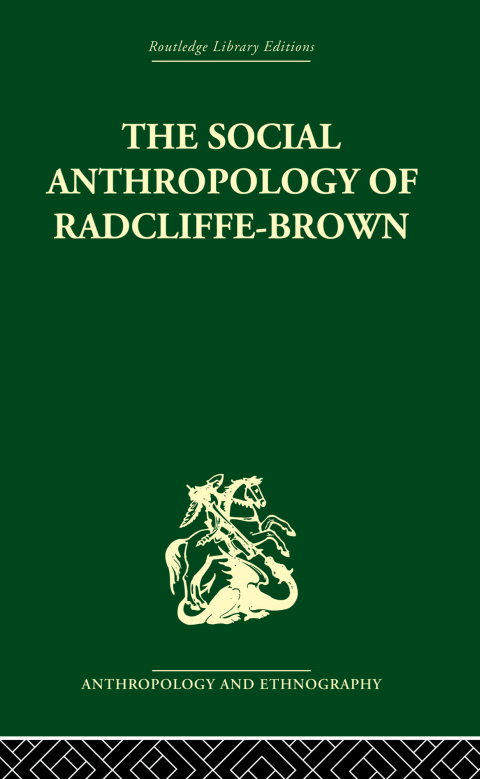 Cover image for book The Social Anthropology of Radcliffe-Brown
