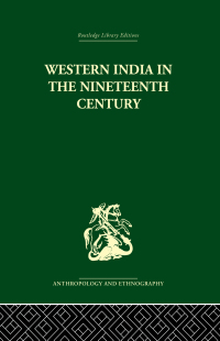 Cover image: Western India in the Nineteenth Century 1st edition 9780415330480