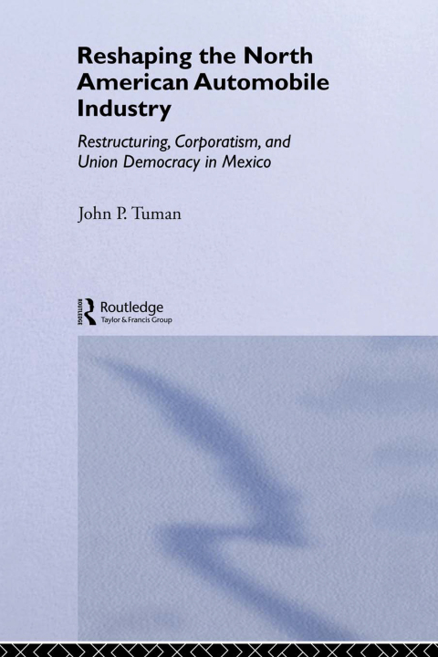 Cover image for book Reshaping the North American Automobile Industry