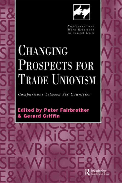 Cover image for book Changing Prospects for Trade Unionism