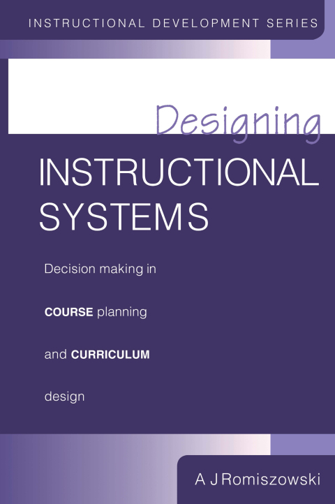 Cover image for book Designing Instructional Systems