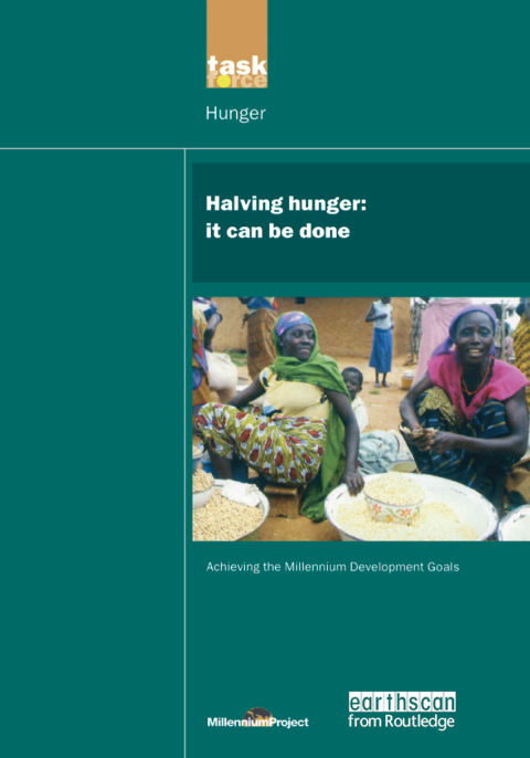 Cover image for book UN Millennium Development Library: Halving Hunger