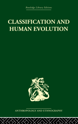 Classification and Human Evolution