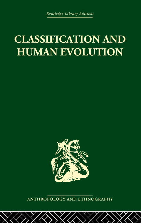 Cover image for book Classification and Human Evolution
