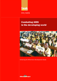 Cover image: UN Millennium Development Library: Combating AIDS in the Developing World 1st edition 9781138471856