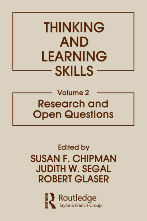 Cover image for book Thinking and Learning Skills