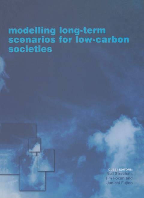 Cover image for book Modelling Long-term Scenarios for Low Carbon Societies