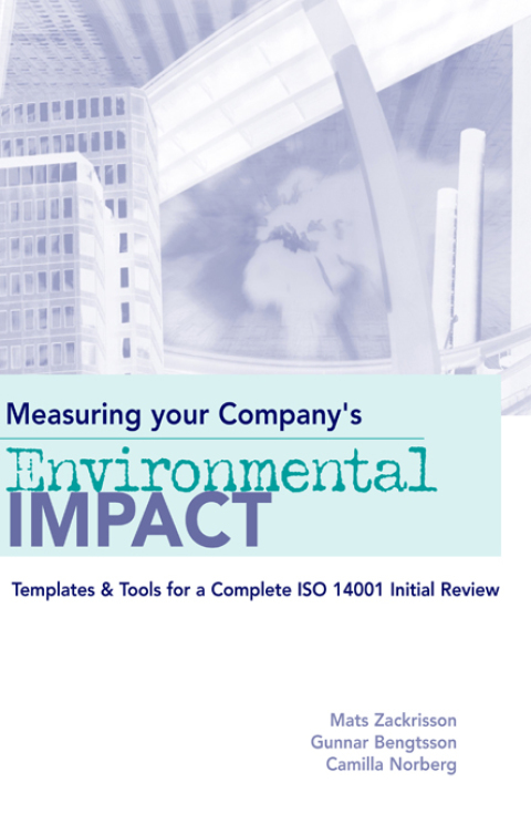Cover image for book Measuring Your Company's Environmental Impact