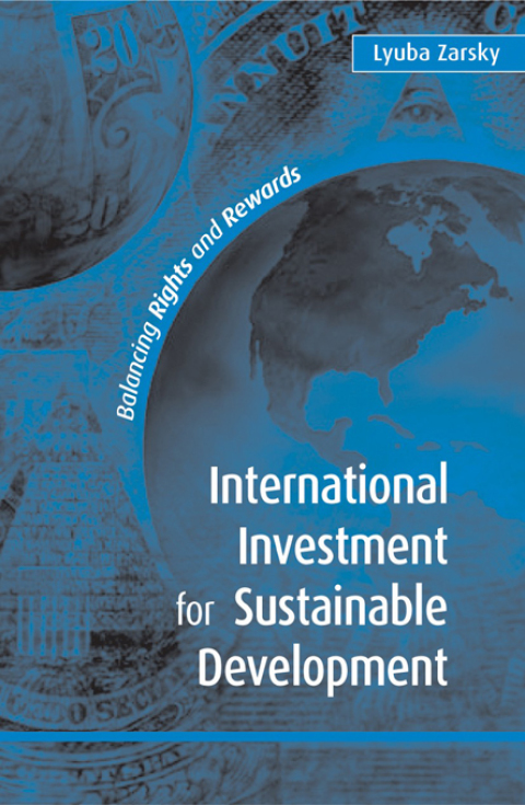 Cover image for book International Investment for Sustainable Development