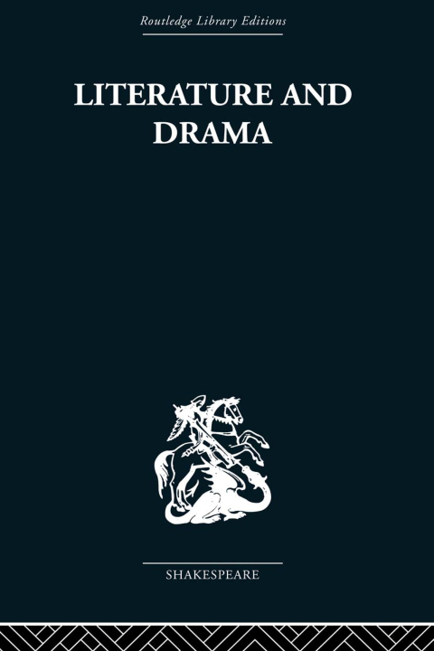 Cover image for book Literature and Drama