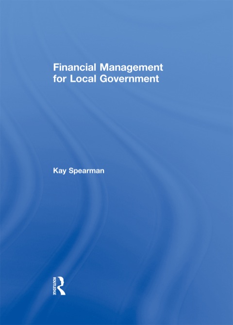 Cover image for book Financial Management for Local Government