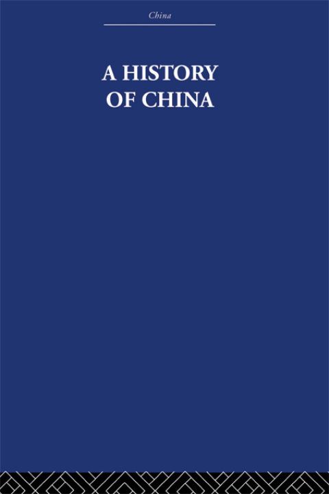 Cover image for book A History of China