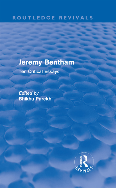 Cover image for book Jeremy Bentham