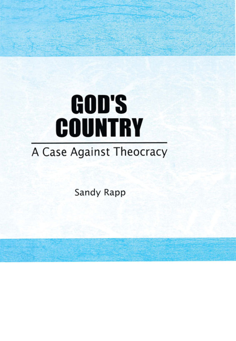 Cover image for book God's Country