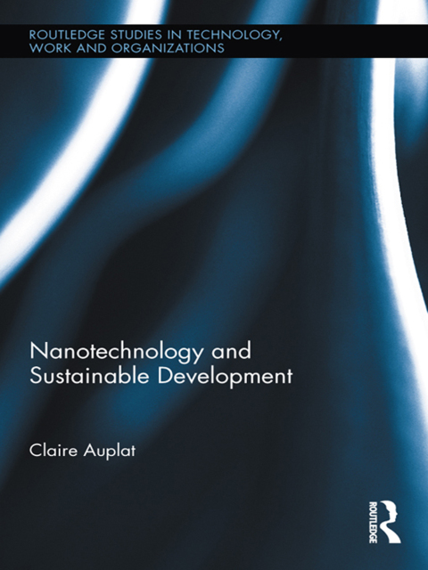 Cover image for book Nanotechnology and Sustainable Development