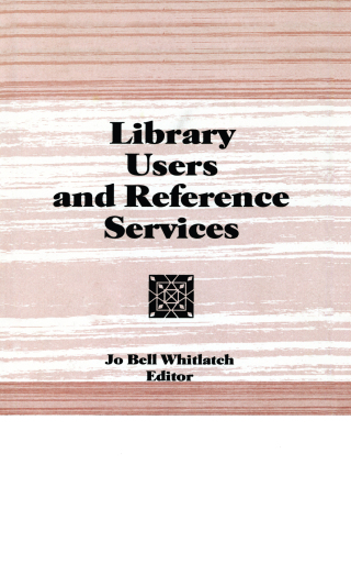 Library Users and Reference Services