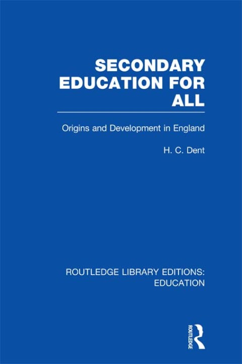 Cover image for book Secondary Education for All