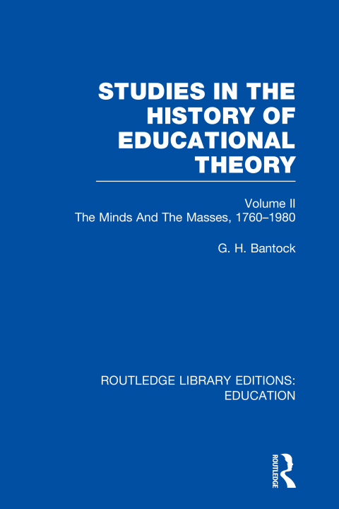 Cover image for book Studies in the History of Educational Theory Vol 2