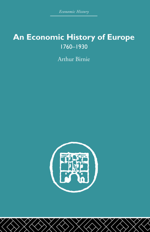 Cover image for book An Economic History of Europe 1760-1930