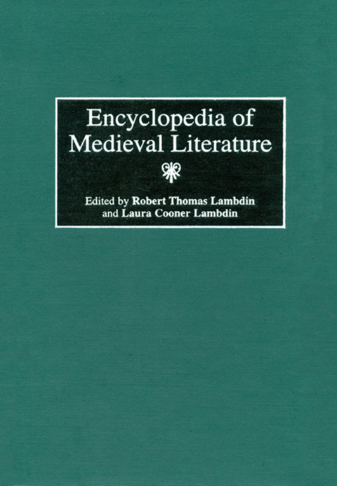 Cover image for book Encyclopedia of Medieval Literature