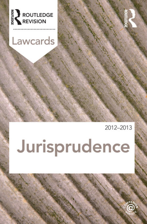 Cover image for book Jurisprudence Lawcards 2012-2013
