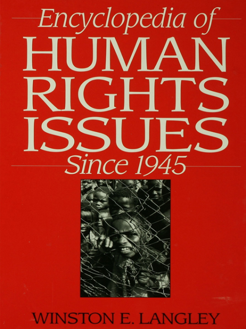 Cover image for book Encyclopedia of Human Rights Issues Since 1945
