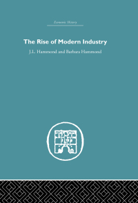 Cover image: The Rise of Modern Industry 1st edition 9780415850407