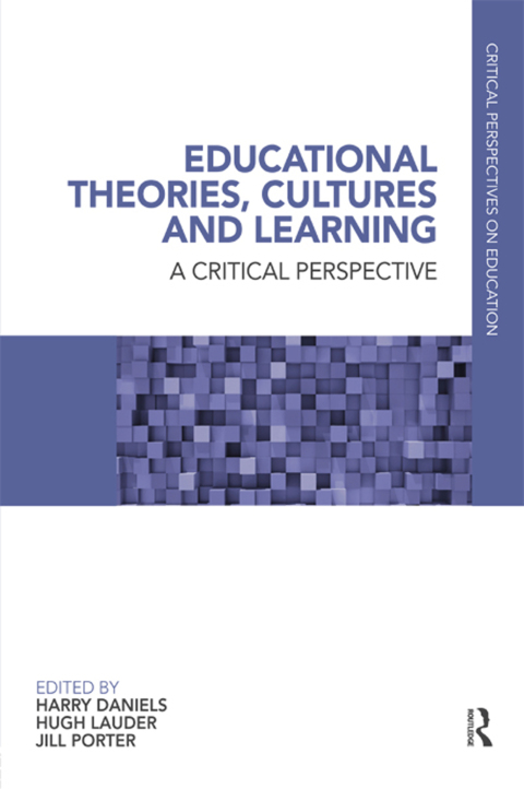 Cover image for book Educational Theories, Cultures and Learning