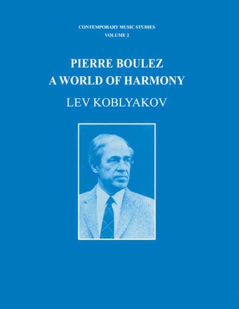 Cover image for book Pierre Boulez