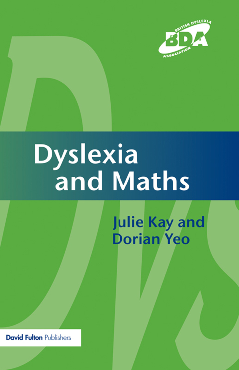 Cover image for book Dyslexia and Maths