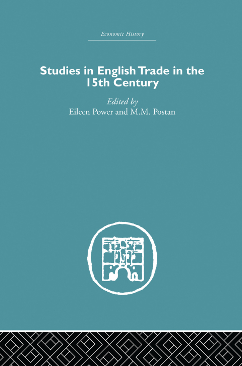 Cover image for book Studies in English Trade in the 15th Century