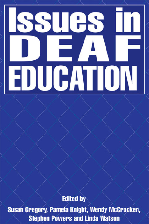 Cover image for book Issues in Deaf Education