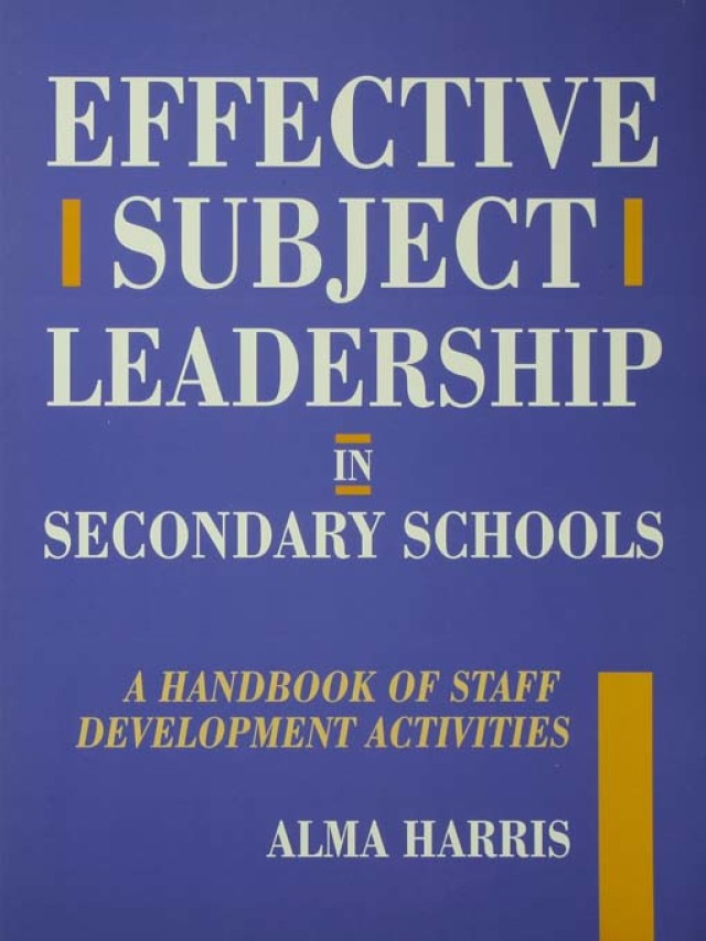 Effective Subject Leadership in Secondary Schools