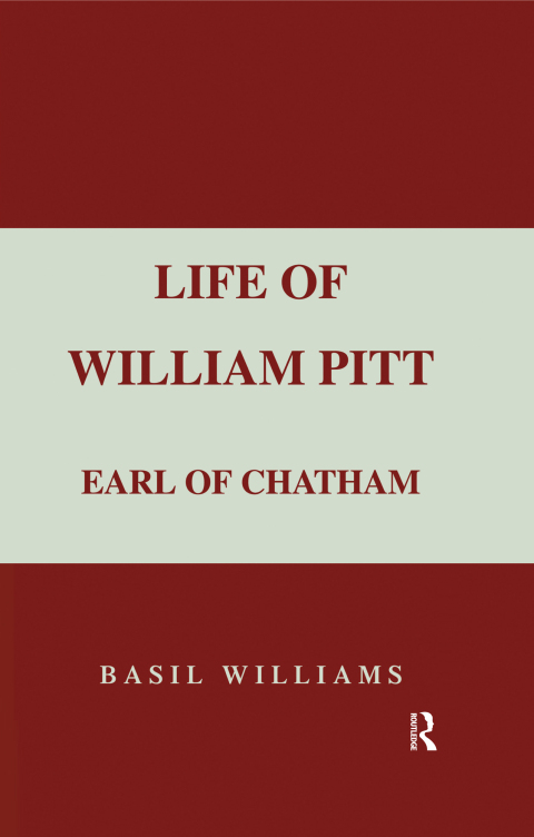 Cover image for book The Life of William Pitt, Volume 1