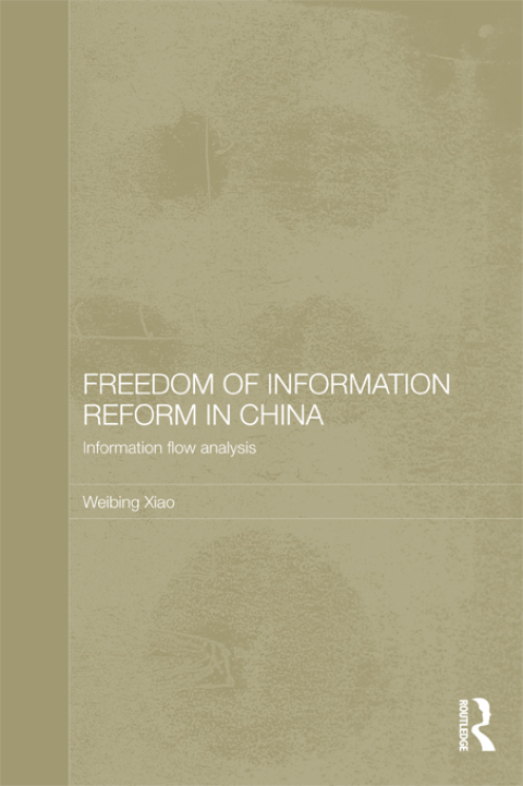 Cover image for book Freedom of Information Reform in China