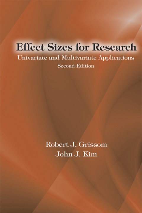 Cover image for book Effect Sizes for Research