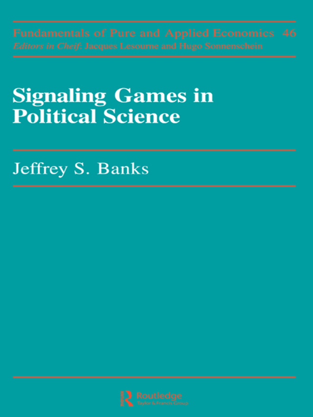 Signaling Games in Political Science