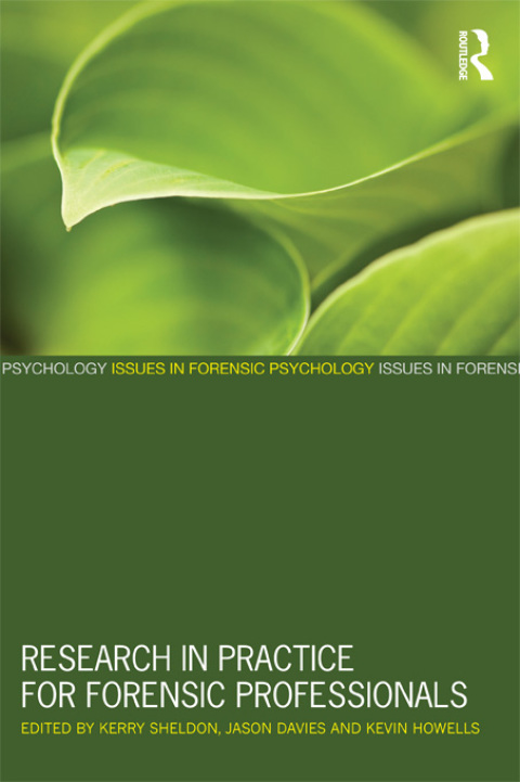 Cover image for book Research in Practice for Forensic Professionals