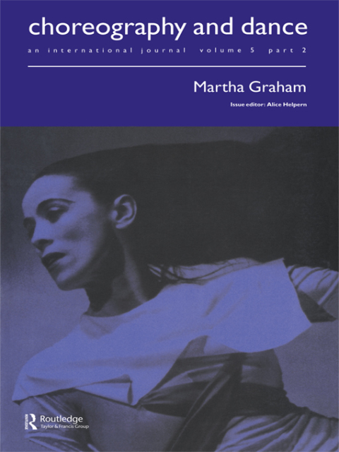 Cover image for book Martha Graham