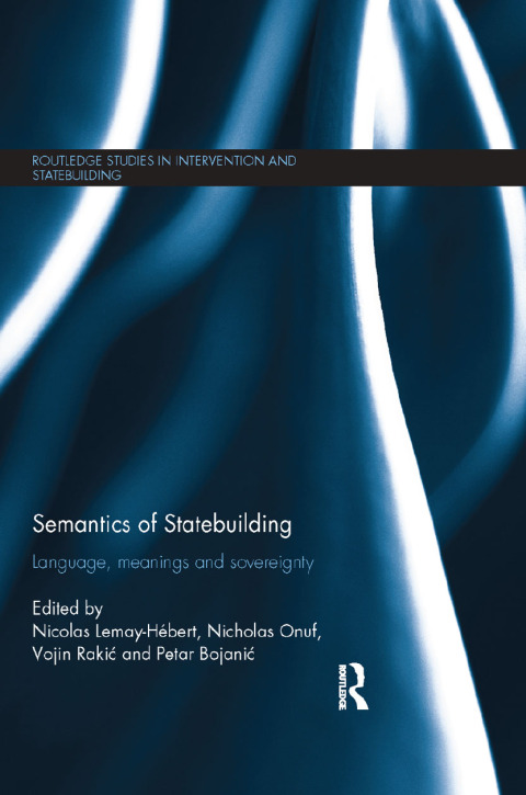 Cover image for book Semantics of Statebuilding