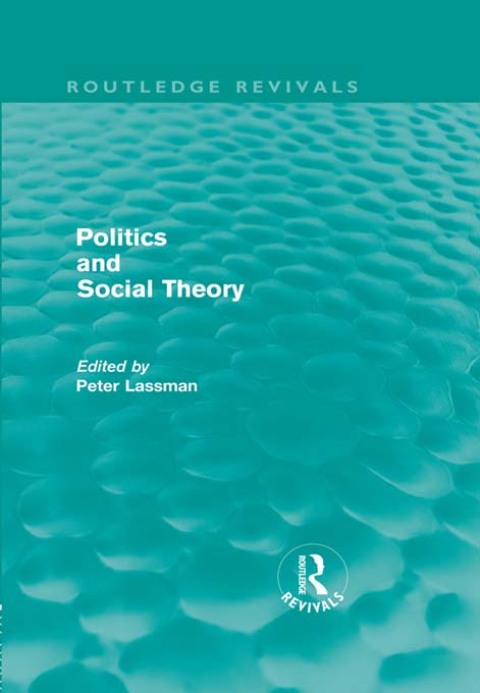 Cover image for book Politics and Social Theory